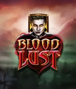 ELK Studios' Blood Lust slot displayed with its enigmatic vampire theme, including high-quality symbols of vampires and mystical elements. The visual emphasizes the slot's enthralling atmosphere, complemented with its unique 5-reel and 99-payline structure, attractive for those drawn to the allure of the undead.